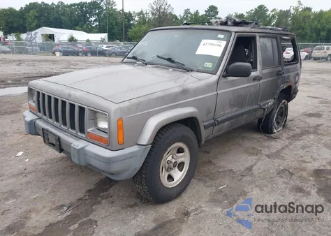2001 Jeep Cherokee Sport z USA, uszkodzony, nr VIN 1J4FF48S01L590555